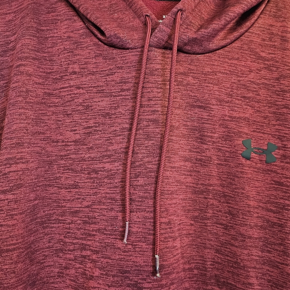 Under Armour Red Heathered Hoodie - Picture 5 of 10